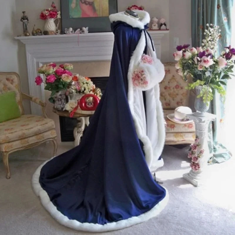 navy blue dress for baby girl Festive Red A Line Dress With Faux Fur Trim And Plush... From Hui01, $20.66  In Bulk