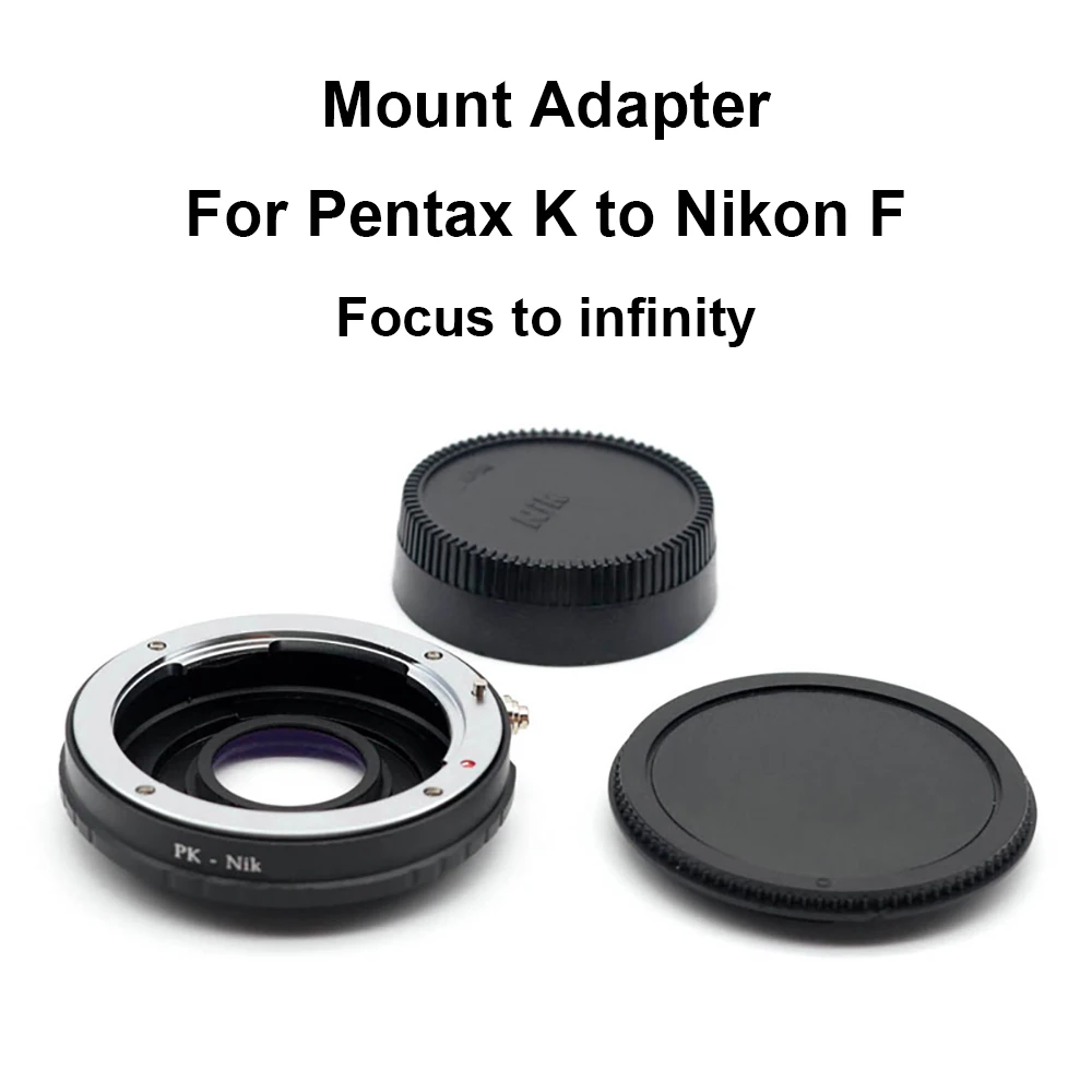 PKNikFForPentaxKmountlensNikonFcameraD750D850MountAdapter