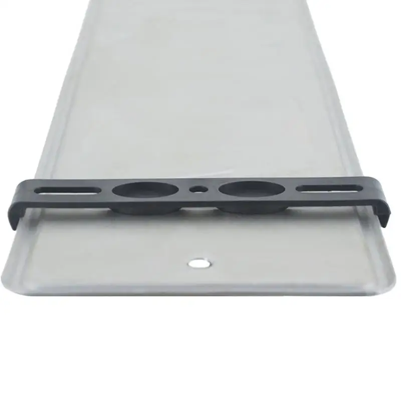 Supporto Per Targa Senza Cornice In Acciaio Inox | Universale | Antivibrazione | Fissaggio Invisibile - Foto 9