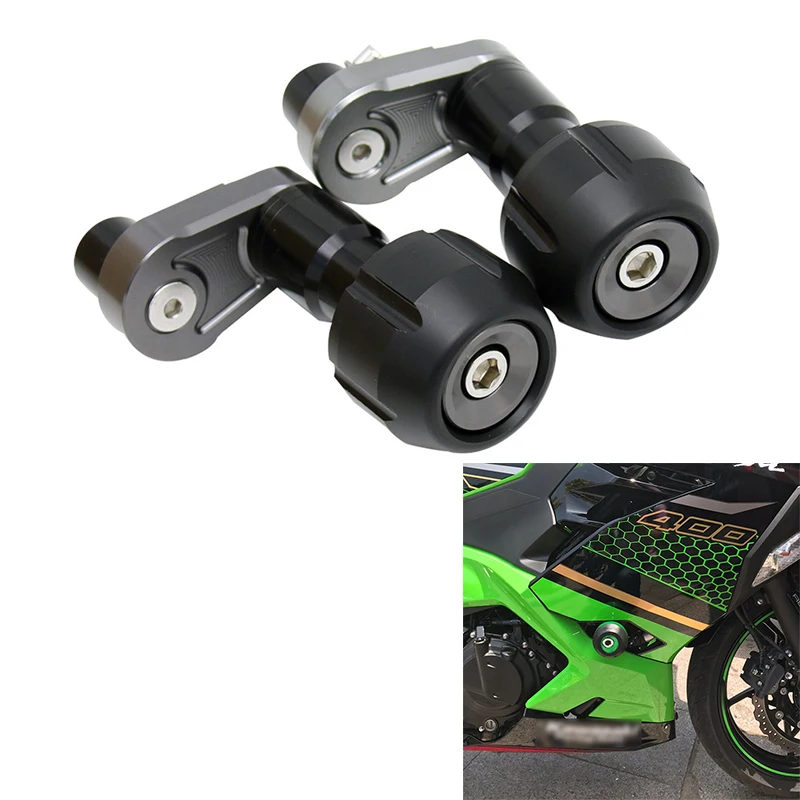

Motorcycle Drop Resistance Anti-throw Glue Stick Scooter For Kawasaki Ninja 400 Anti-Falling protection Rod Accessory