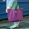 Large Reusable Shopping Bag Portable Oxford Fabric Waterproof Drawstring Foldable Simple Organizer Storage Shopper Handbag 1
