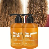 2 חבילות GZE CURL DEFINING CREAM לגלגולי פריז חופשיים לאורך זמן - קרם לגלגולי קוקוס ללא סולפט ופרבנים 2
