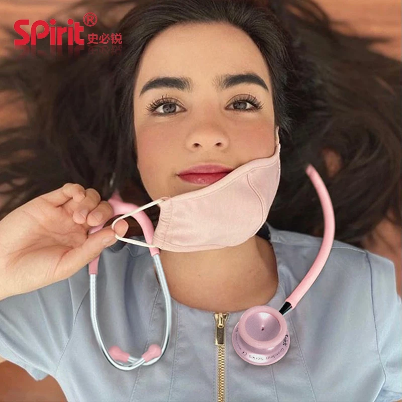 Spirit Stethoscope 501 Professional Medical Stethoscopes Pediatrics Fetal Heart Pregnant For Doctor Medical Students Health Care medical stethoscope