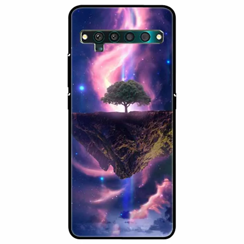 Shockproof Silicone Cat Lion TPU Back Case - Soft Protective Cover