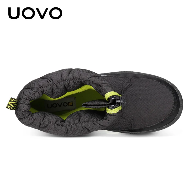 UOVO 2021 Neue Schuhe Für Jungen Und Mädchen Hohe Qualität Mode Kinder Winter Stiefel Warme Schnee kinder Schuhe Größe #30-38