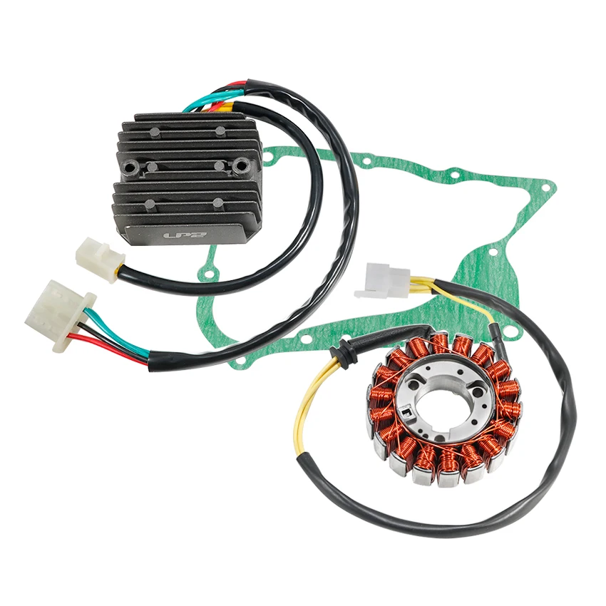 Passend für Honda CH250 Elite Freeway Magnetspule Stator + Spannungsgleichrichter + Dichtung Assy STATOR ASSY: OEM: 31120-KAB-018 31120-KAB-008 – Detail 4