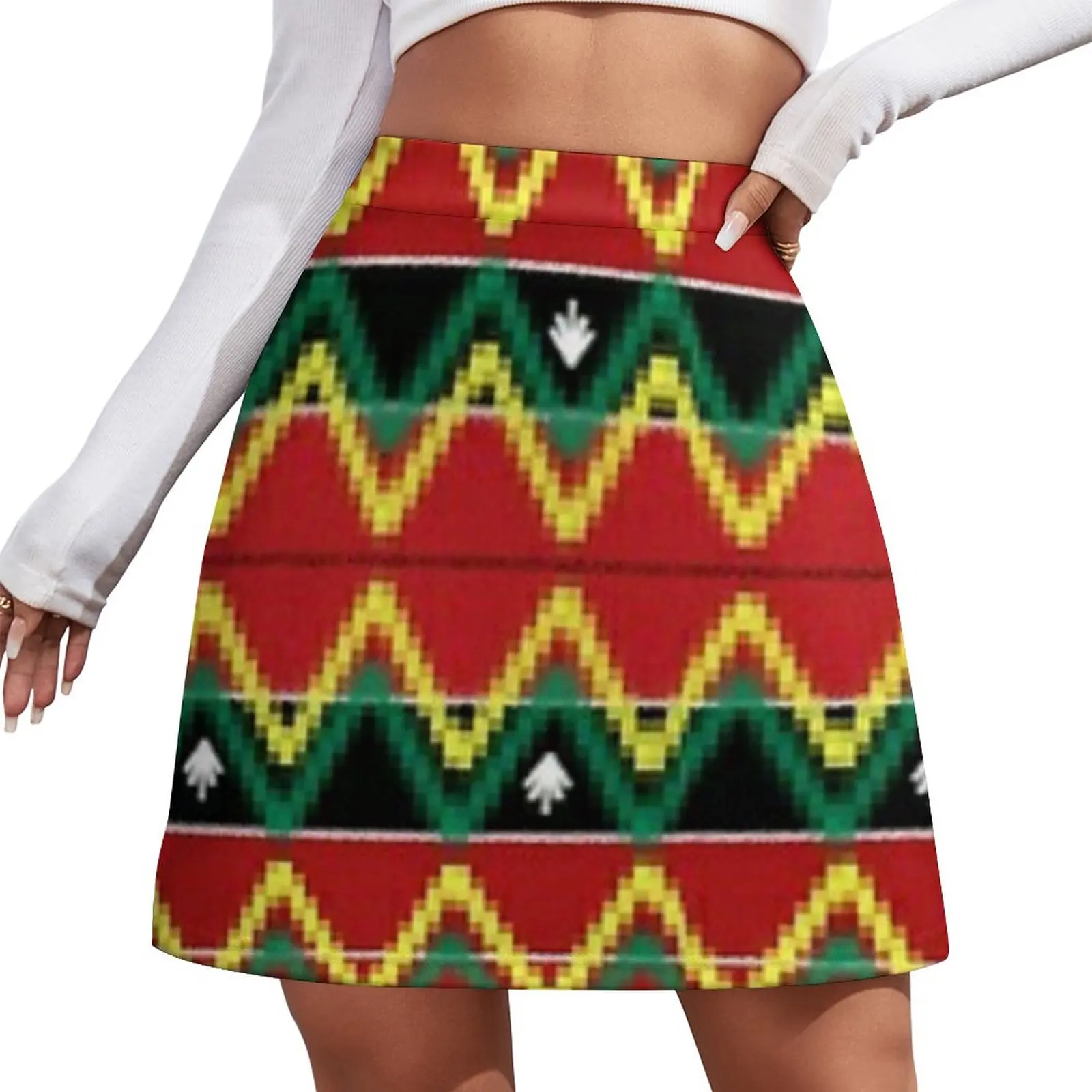 Native design Mini Skirt Miniskirt woman Women skirts neither settler nor native