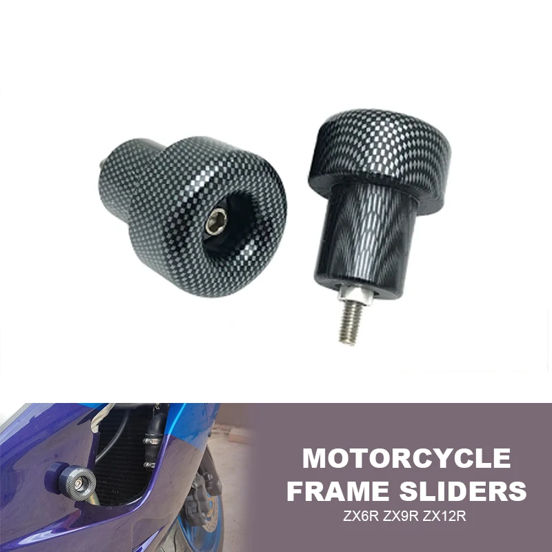 

Motorcycle No Cut Frame Sliders Crash Falling Protection Fit For Kawasaki Ninja ZX-6R ZX-9R ZX-12R ZX6R ZX9R ZX12R ZX 6R 9R 12R