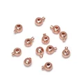 Rose gold round