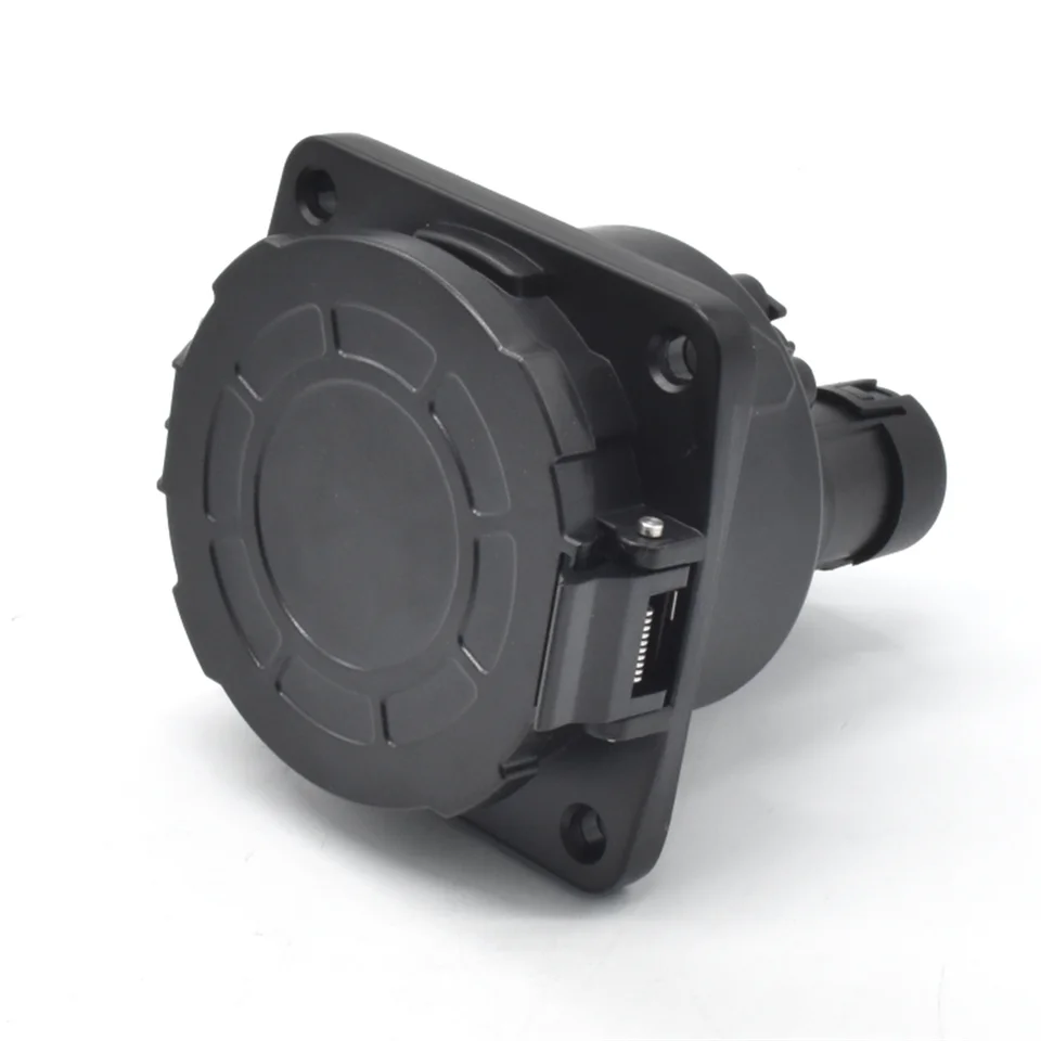 電気自動車用コネクタ 1列 1極 200A 1000 V ac/dc メス 黒 C10-731951-111 (63-6941-27) 高電圧電流電気自動車hv 200A 2ピンpos電気コネクタプラスチックシェル用6ミリメートルhvilプラグ端子