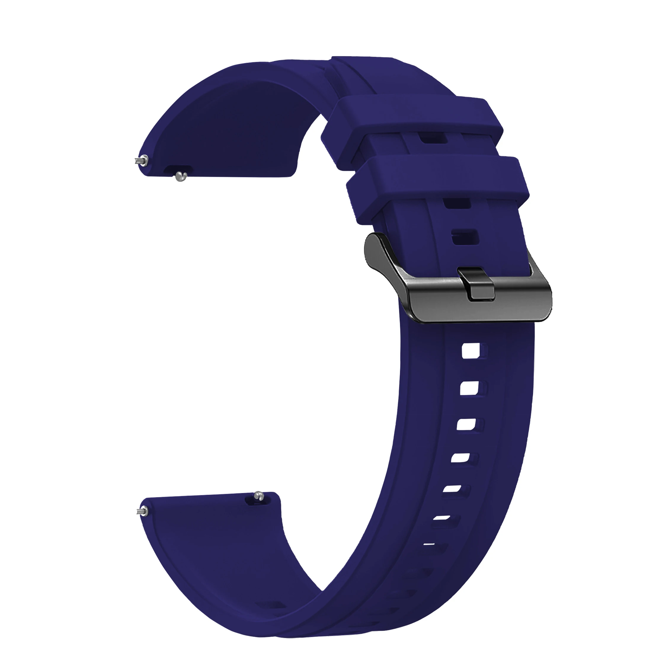 Official Sport Breathable Silicone Watch Band – Premium 22mm Strap