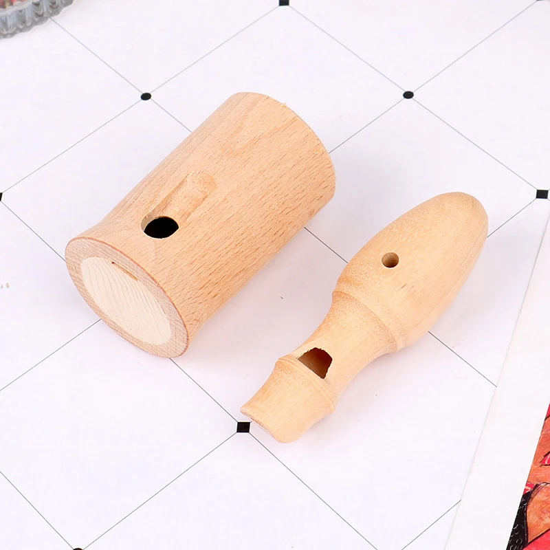 Musical Instruments Portable Wooden Birds Sound Whistle Kids Educational Toys Baby Gifts Outdoor Multifunction Strumenti Tools