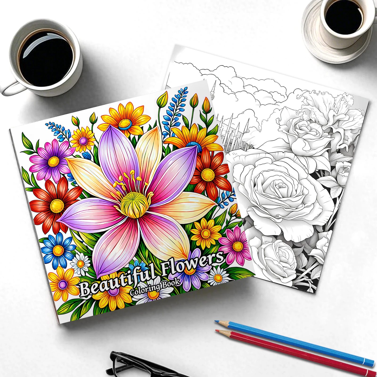 Art Coloring Book Adult Relieve Stress Kill Flower Coloring Graffiti Painting Drawing Art Book Stationerys Book For Children 3