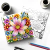 Art Coloring Book Adult Relieve Stress Kill Flower Coloring Graffiti Painting Drawing Art Book Stationerys Book For Children 3