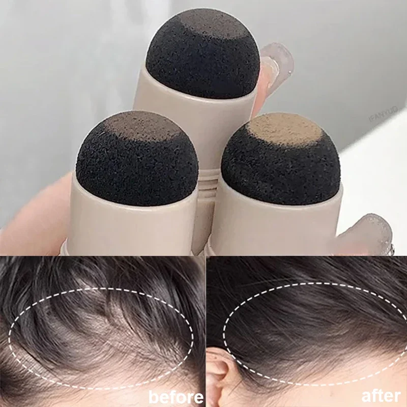 헤어 라인 리필 방수 즉시 블랙 루트 커버, 자연스러운 헤어 필링, 헤어 라인 섀도우 파우더, 헤어 컨실러 커버리지