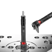  Mini Pneumatic Chamfering Machine 45° Metal Deburring Chamfer Tool Handheld Adjustable Arc Linear Corner Trimming Tools 