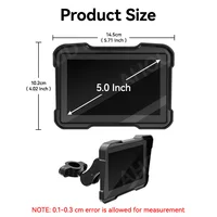 VENBES 5" Motorcycle Carplay Display Wireless Android Auto Carplay GPS Navigation USB Type-C Fast Charging - Image 6