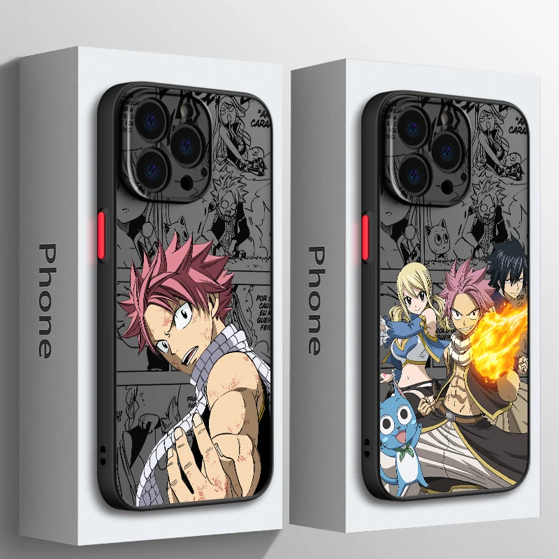FAIRY TAIL Natsu Phone Case For Apple iPhone 15 14 13 12 11