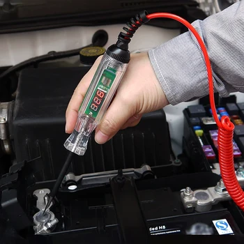 6/12/24V Circuit Tester Premium Test Light Probe Pen Light Bulb Car Truck Voltage Circuit Test Pen Auto Repair Diagnostic Tool 1