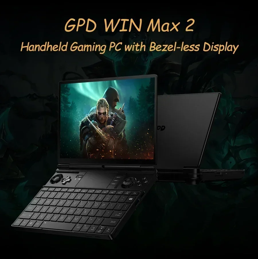 

Новый игровой мини-ноутбук GPD WIN Max 2, 10,1 дюймов, AMD 8840U/7640U, Windows 11por, портативный игровой компьютер, 64 ГБ ОЗУ, фонарик Nvme