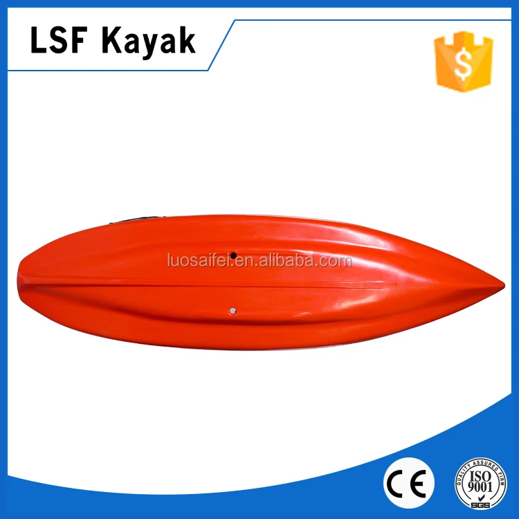 LSF LLDPE Kayak 2.6m Small Plastic Fishing Lure Kayaks Satbilizer Pick Up At The Port