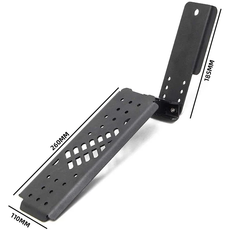 Car Left Foot Rest Pedal Brake Footrest Kick Panel for Jeep Wrangler JL JLU-& Gladiator JT 2 doors