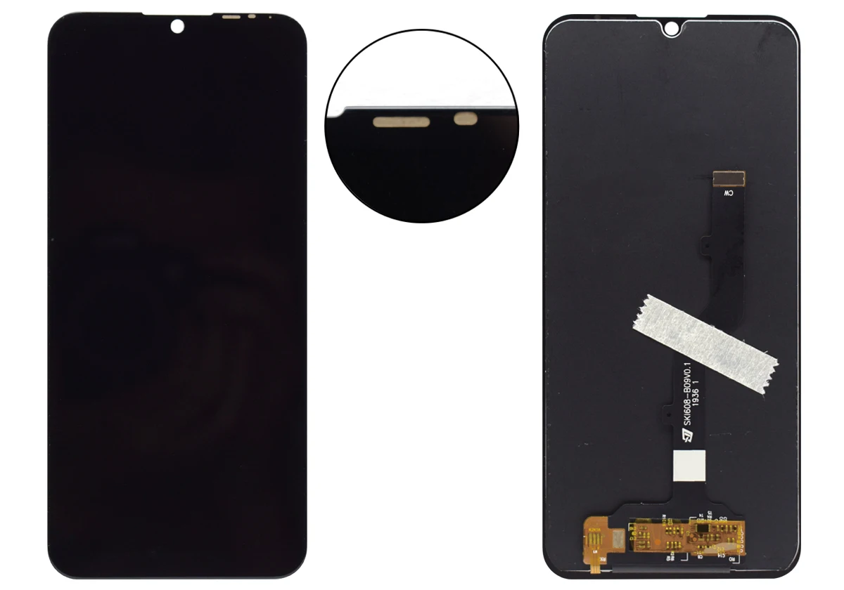 Display (screen) complete with touchscreen for ZTE Blade A7 2019 Black | Мобильные телефоны и аксессуары