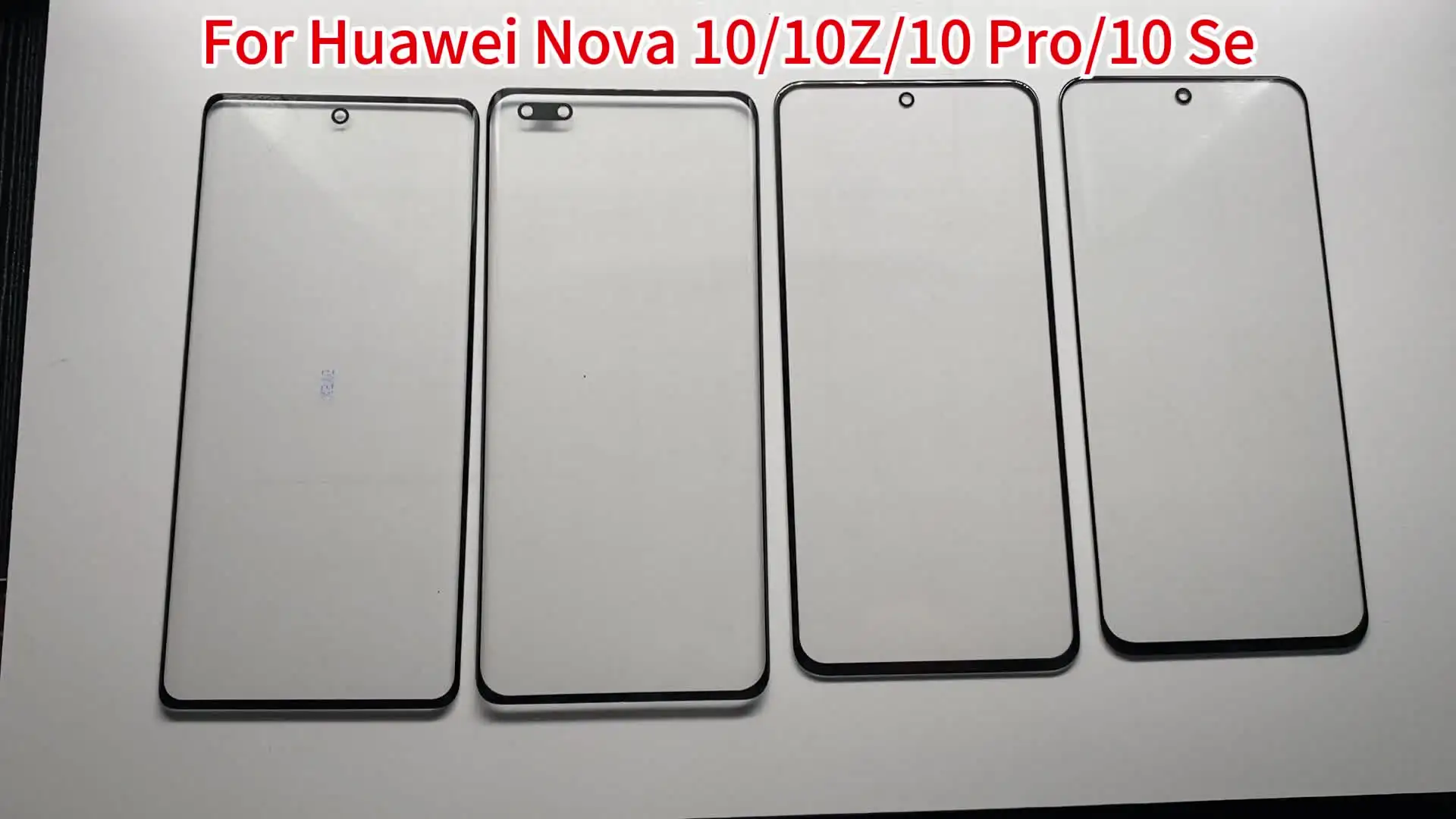 10 шт. внешнее стекло сенсорной панели экрана для Huawei Nova 12 12i 11i 10Z Pro Se Ultra LCD переднее