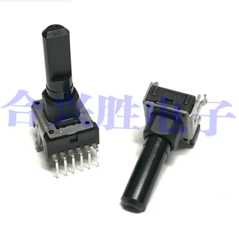 1 Pezzo Rk12 Tipo Potenziometro Rotativo Doppio B5K Con Amplificatore Di Potenza Midpoint Mixer Audio Potenziometro 6Pin Lunghezza Albero 23Mm