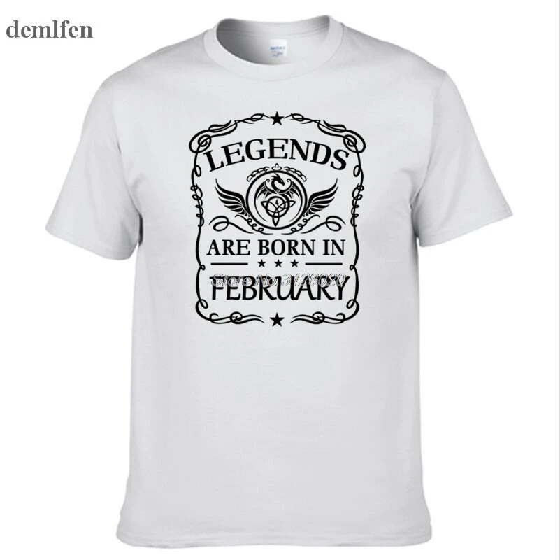 Fashion Legends February Cotton Casual Unisex Oversized T-Shirt