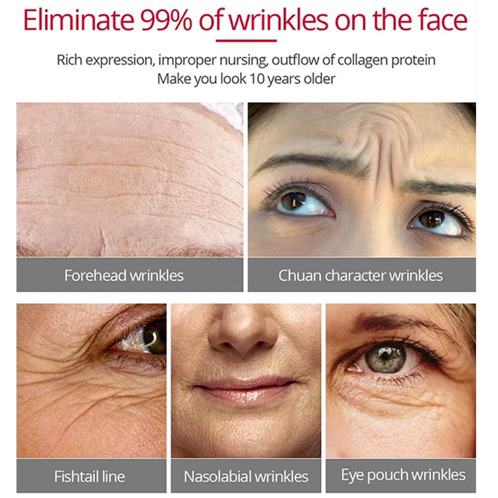 West&Month Retinol Lifting Firming Cream Women\'s Fine Line Dark Circle Remover Moisturizing essence Eye Mask Cream
