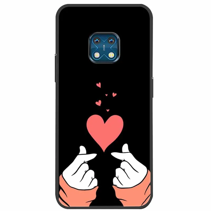 Soft Silicone Landscape Tiger TPU Back Cover with Cute Cartoon Design