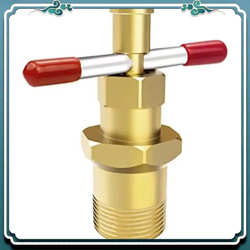 1 PCS Compression Valve Removal Tool Gold Copper For Olive Puller With Diameters Of 1/2 Inch &3/4 Inches Ferrule