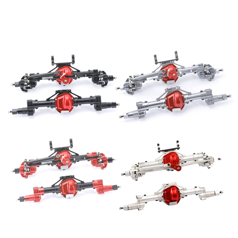 

Комплект алюминиевых передних и задних осей для Axial SCX10 D90 1/10