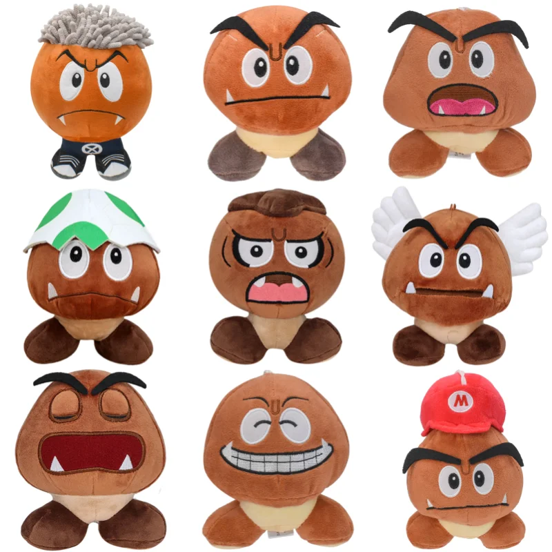 

Kawaii Mario Bros Goomba Ken Carson Funny Soft Plush Toys Cute Anime Stuffed Animals Yoshi Goomba Peluche Dolls Birthday Gifts