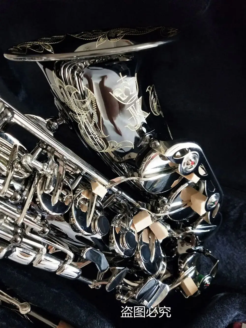 

New Germany JK SX90R Keilwerth Saxophone Alto Black Nickel Silver Alloy Sax Brass Musical Instrument Professional level