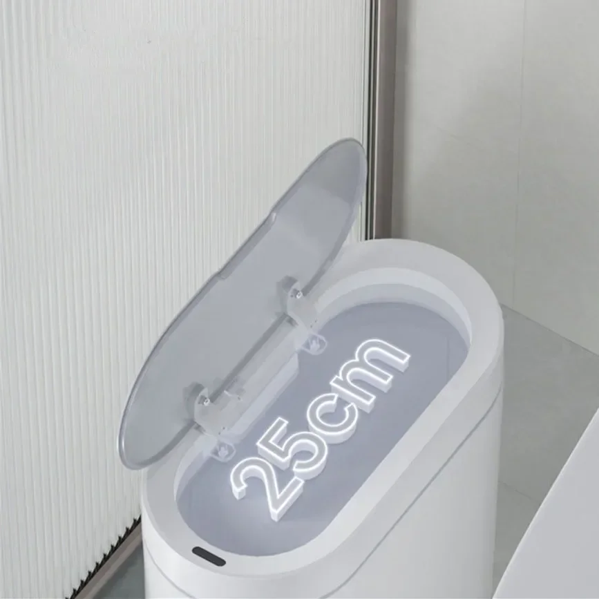 

Smart Kitchen Can Electrictouchless Automatic Garbage Narrow Bin Wastebasket Trash Bathroom Dustbin Sensor Waterproof