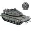 1/16 RC Tank Israel Merkava 4M Main Battle Tank Metal Model Boy Toy 2