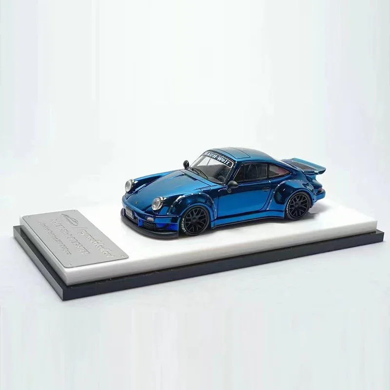 

MC 1:64 модель автомобиля RWB 930 сплав литой спортивный автомобиль покрытие синий