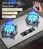 New household gas stove. Counter/embedded. Dual-use. Double-burner. Natural gas/liquefied gas. 1