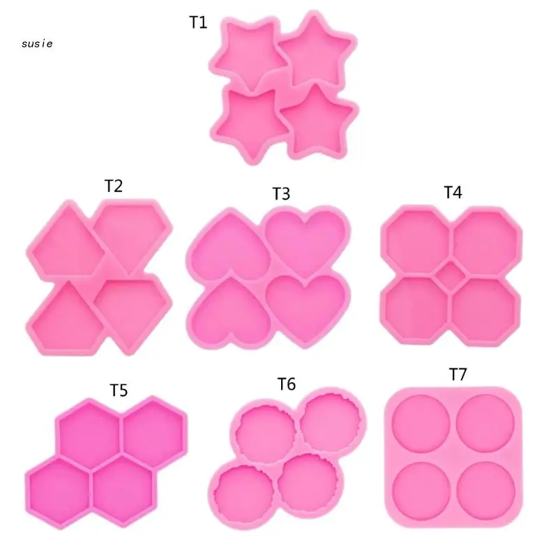 

X7YA Cell Phone Grip Epoxy Resin Molds Silicone On Top Phone Holder Stand Molds