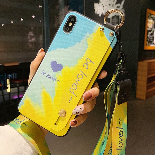 Strap Lanyard Phone Case  TPU Bumper Cover For For Huawei Mate 30 Pro P40 Lite P30 Honor 30 Pro 20 Lite 9X 20i P Smart Z