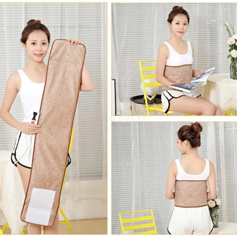Electric Heating Moxa Belt Moxibustion Warm Stomach Care Home Hot Pack Men And Women Health Care Warm Moxibustion Waist