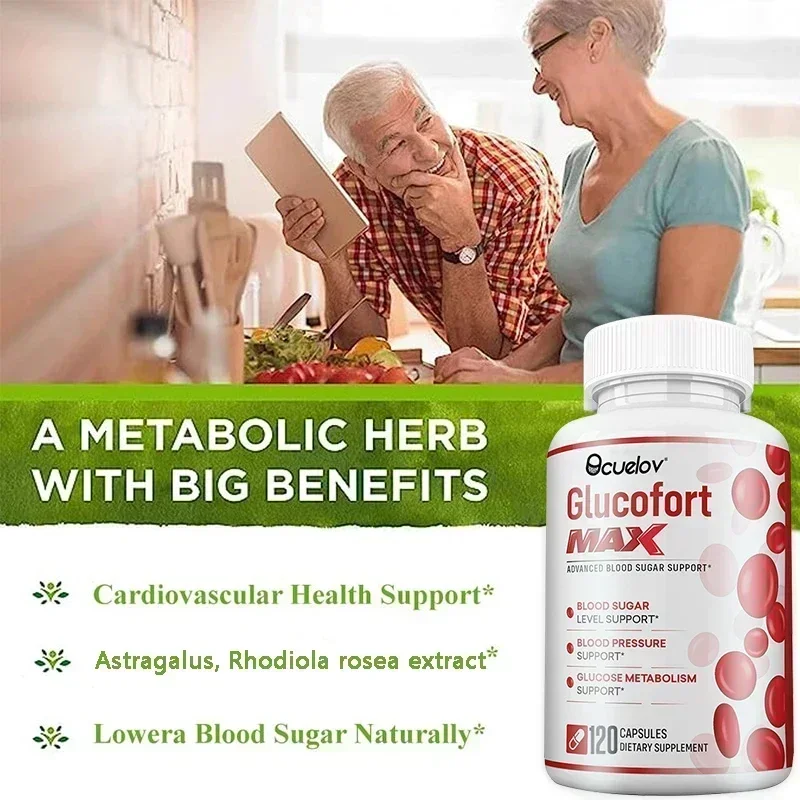 Glucofort Max Capsules Blood sugar level support general health immune support metabolism blood pressure support