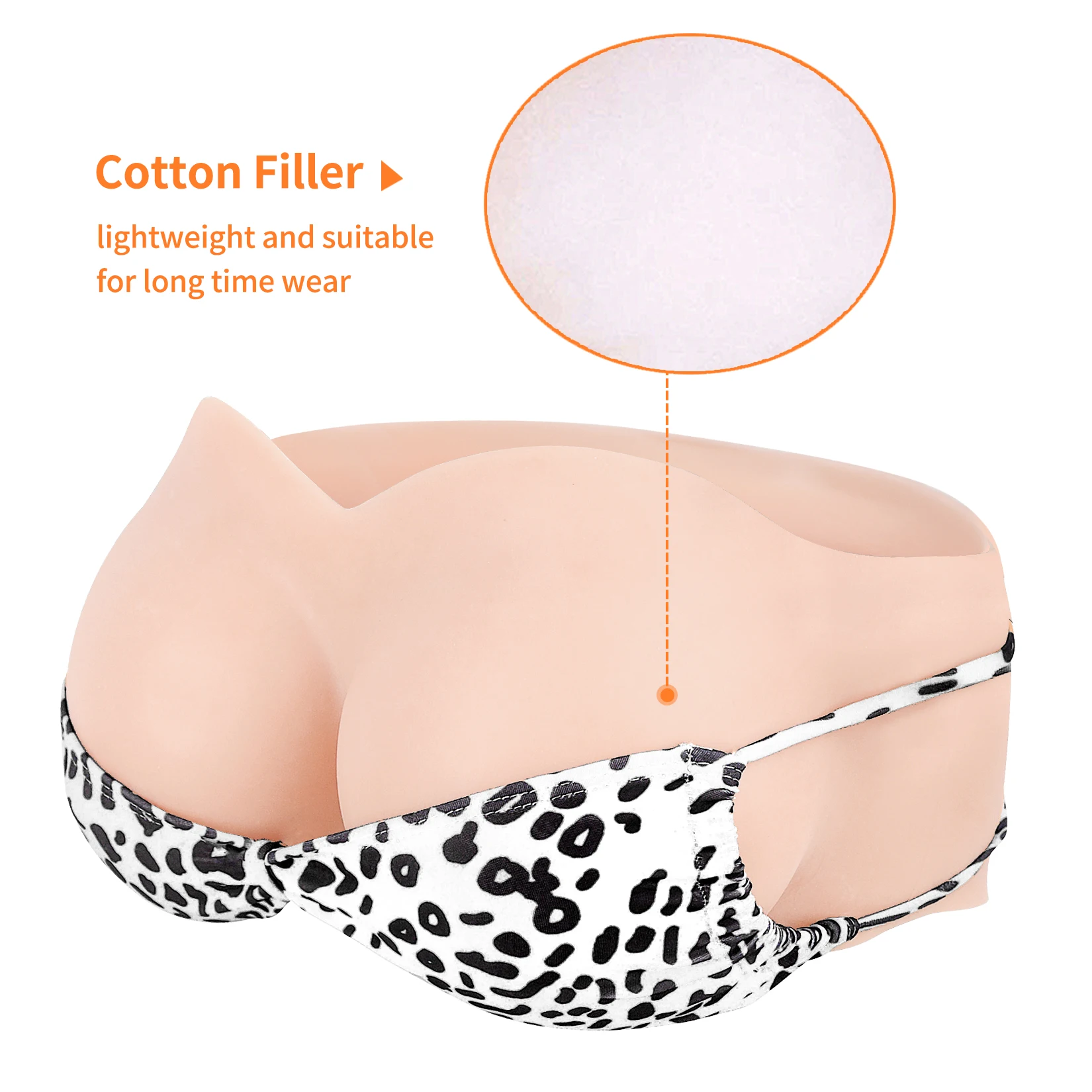 False Breast Silicone Boobs Breast Strapless Top Enhancement Chest Pad Soft Touch Women Chest for Small Flat Bust Fake Breasts Bandeau