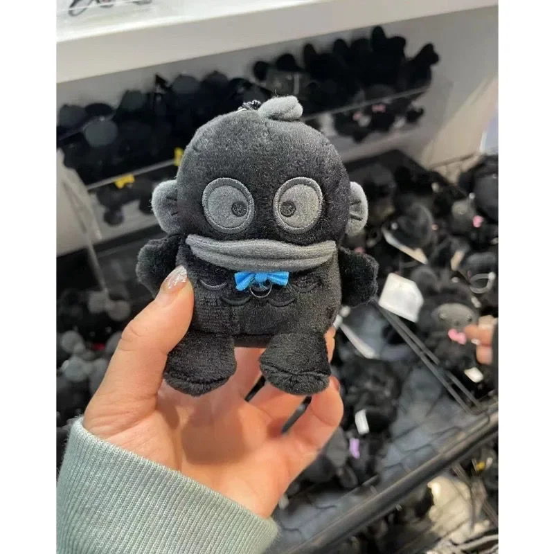 

Kawaii Sanrio Anime Hangyodon Plush Black Pendant Cute Cartoon Lovely Sweet Cool Bag Keychain Toys Creative Special Gifts Girls