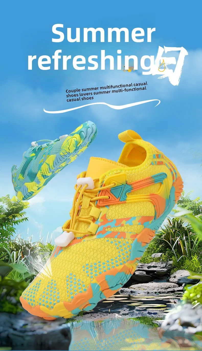 Minimalist Water Shoes Barefoot Design Quick Dry Water Sports Shoes Non-Slip Outdoor Swimming Beach Yoga River Hiking Shoes