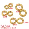 50pcs Stainless Steel Closed Jump Rings Split Ring Thick Connectors for DIY Jewelry Materials Making Supplies Accessories 3