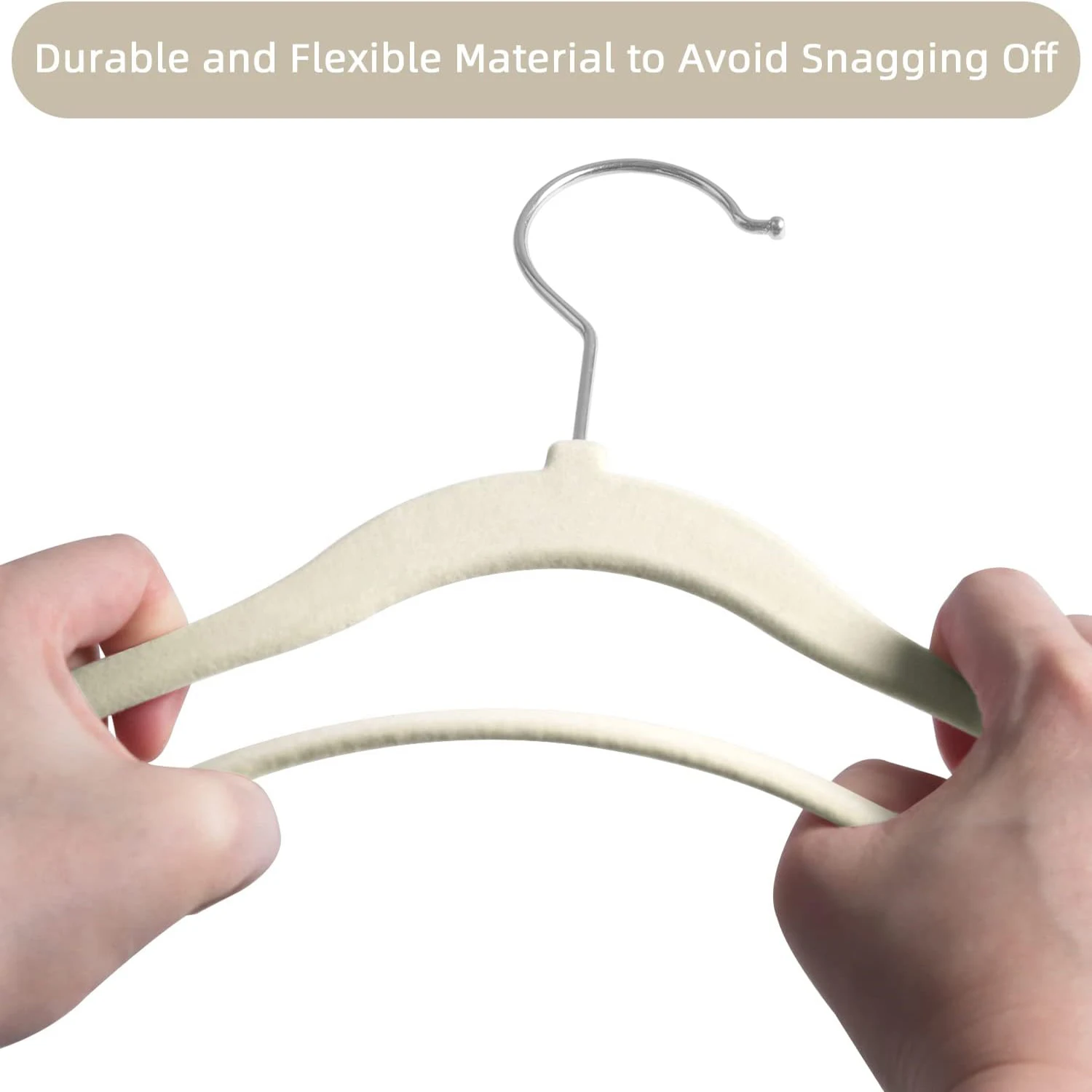 Pack of 10-Children's Velvet Non-Slip Hanger, Slim and Space Saving - 360° Swivel Hooks,Durable Junior Hanger 4