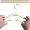 Pack of 10-Children's Velvet Non-Slip Hanger, Slim and Space Saving - 360° Swivel Hooks,Durable Junior Hanger 4